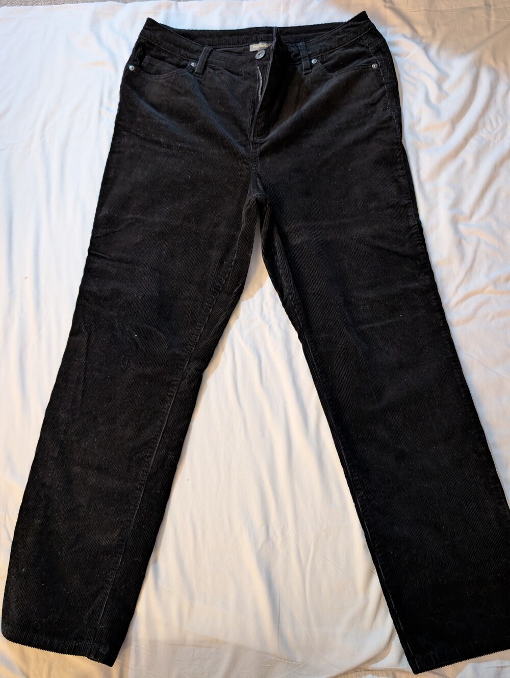 Style&Co Black Corduroy Pants
